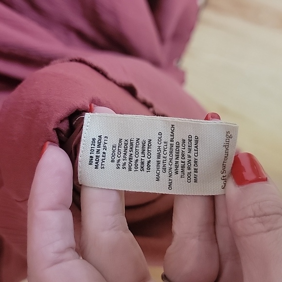 Soft Surroundings Maxi Dress SIZE Large - Picture 5 of 6